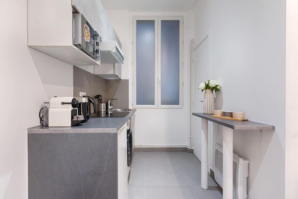 Batignolles Lemercier Cosy Apartment 4P-1Br Párizs Kültér fotó